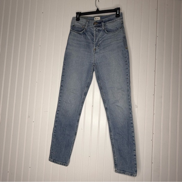 Rowan High Rise Button Fly Jeans Size 27 - Picture 1 of 15